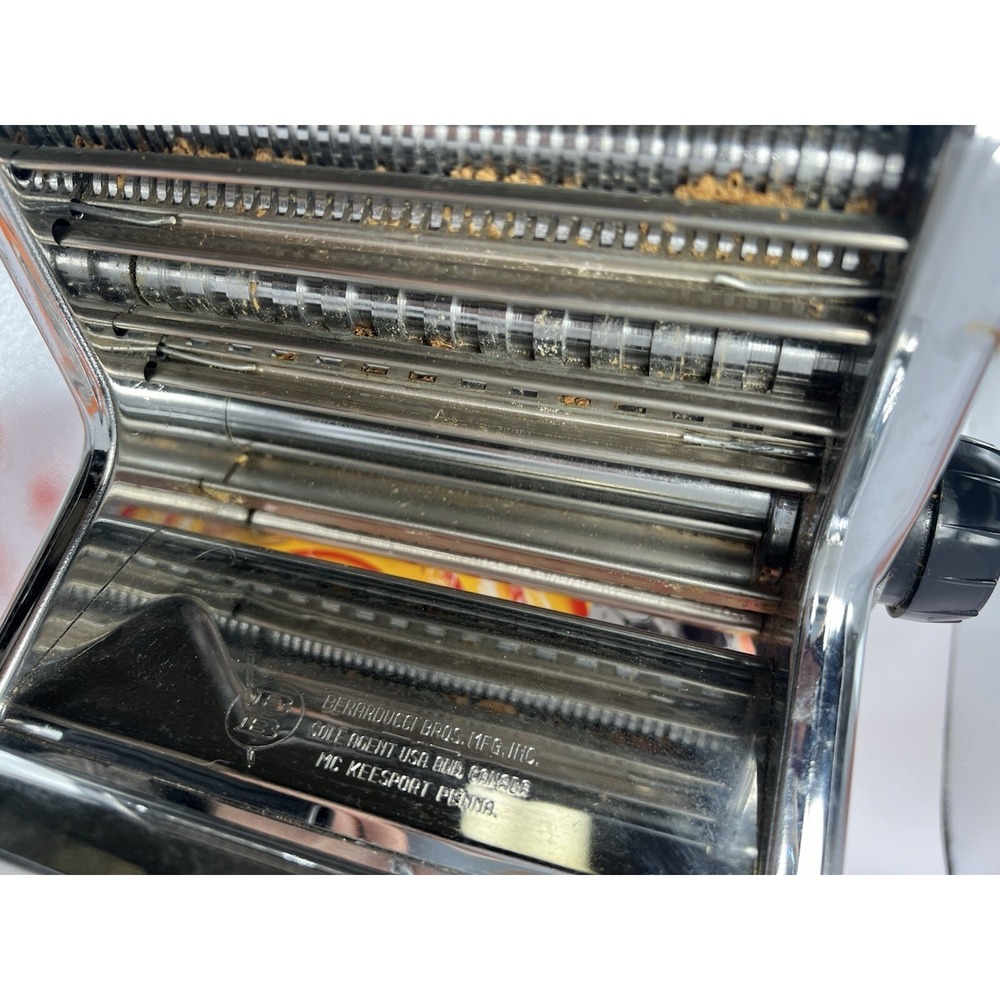 Altea Lusso 160 Homemade Pasta/Noodle Machine/Maker-La Nuova Altea-Made In Italy - Picture 5 of 16